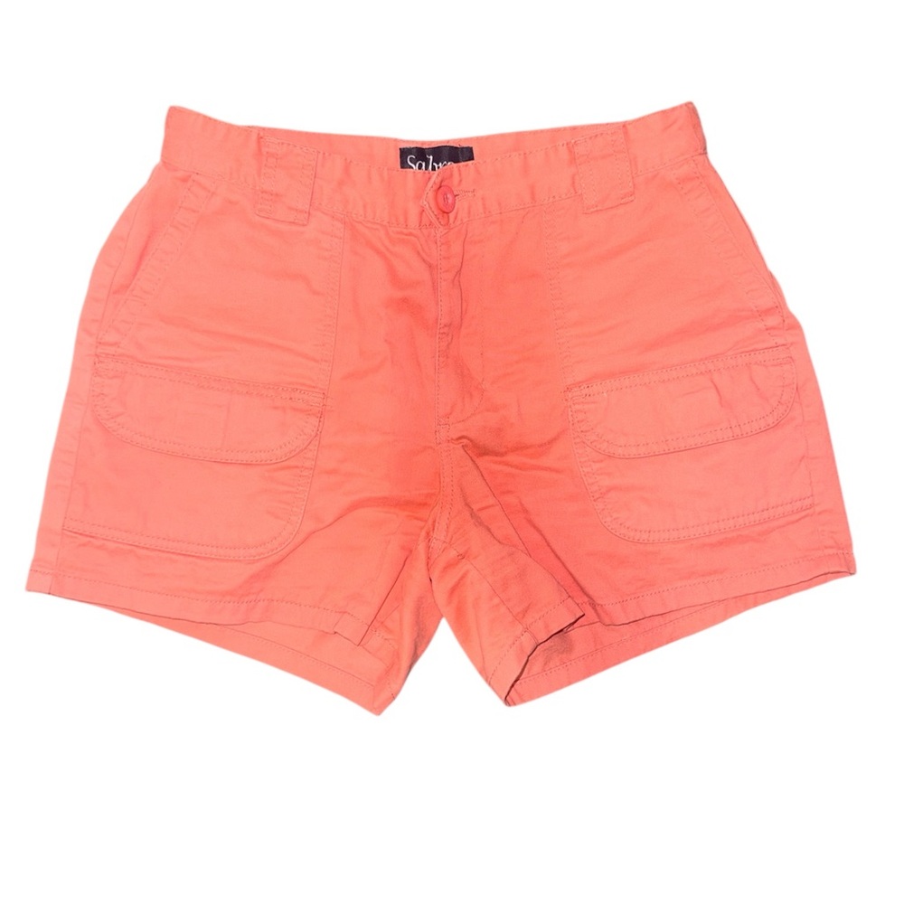 Sabree Salmon Cargo Sailing Safari Shorts Size 8